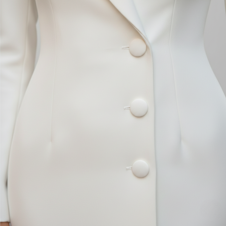The Aurelia Tailored Midi Dress