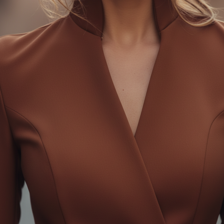 The Valeria Belted Midi Dress