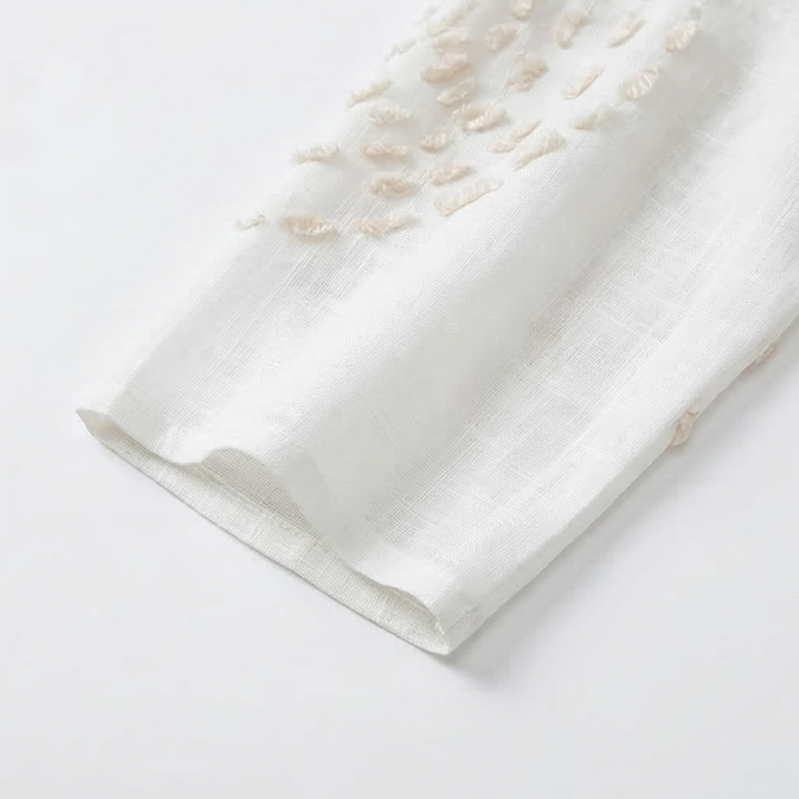 Embroidered Casual Women's Dress.