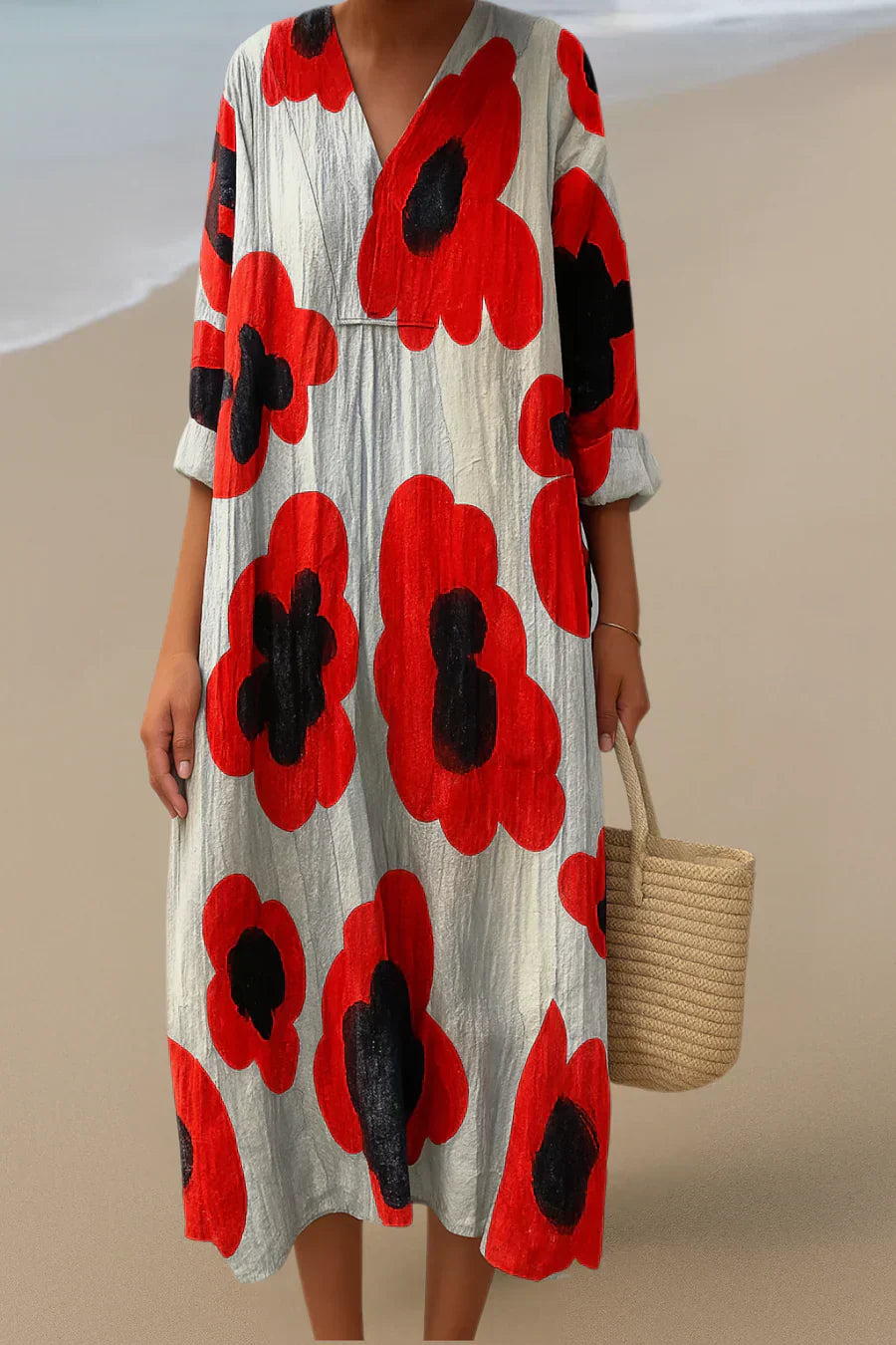 Leda | Floral Maxi Dress