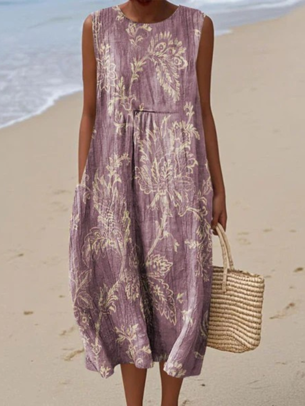 Mia | Midi Floral Dress