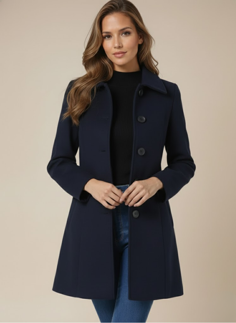 Bella™ | Women's Single Breasted Winter Trench Coat