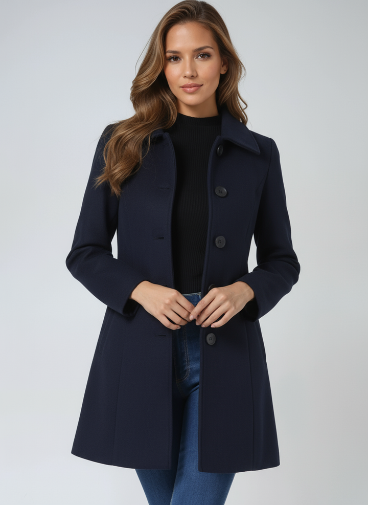 Bella™ | Women's Single Breasted Winter Trench Coat