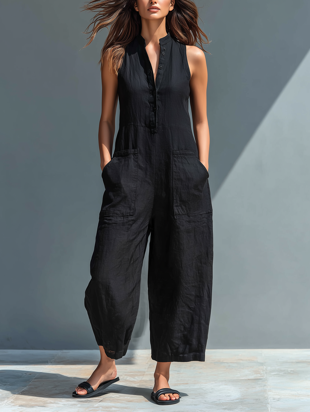 Lally™ | Elegant Sleeveless Jumpsuit
