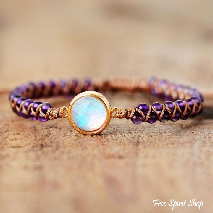 Bridget | Amethyst & Opal Friendship
