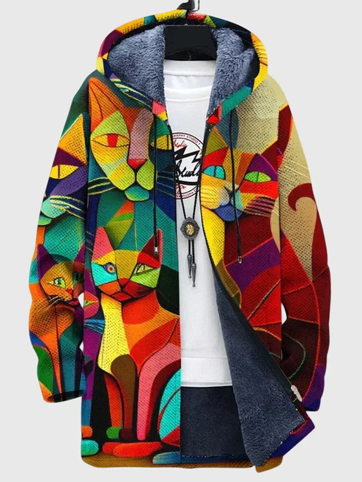 Anna™ | Jacket with Artistic Print
