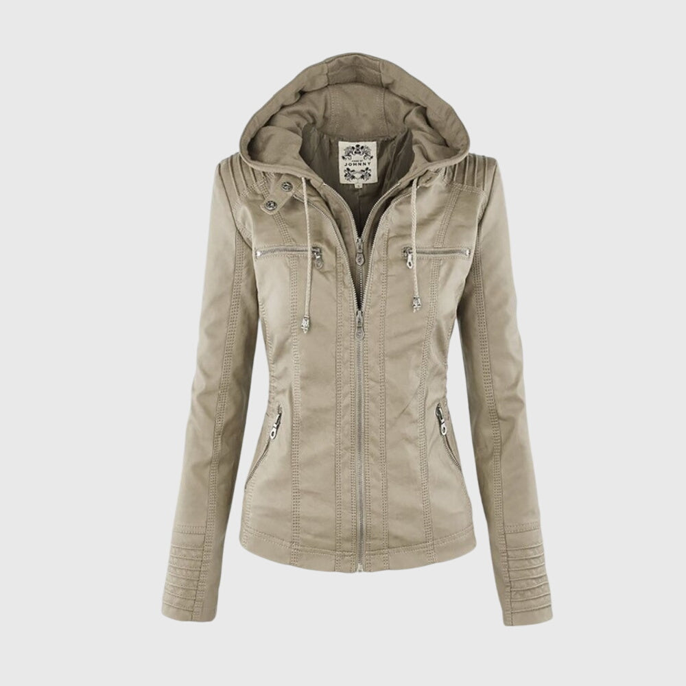 Kendra™ | Stylish Leather Jacket
