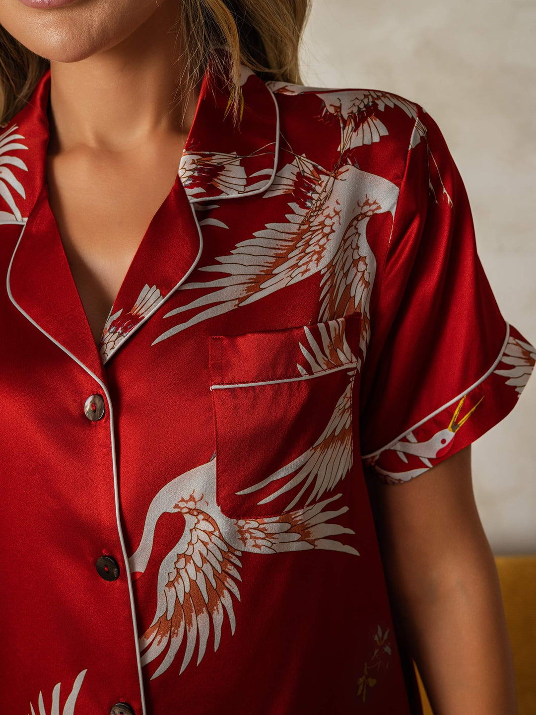 Heather | Two-Tone Pyjama Set