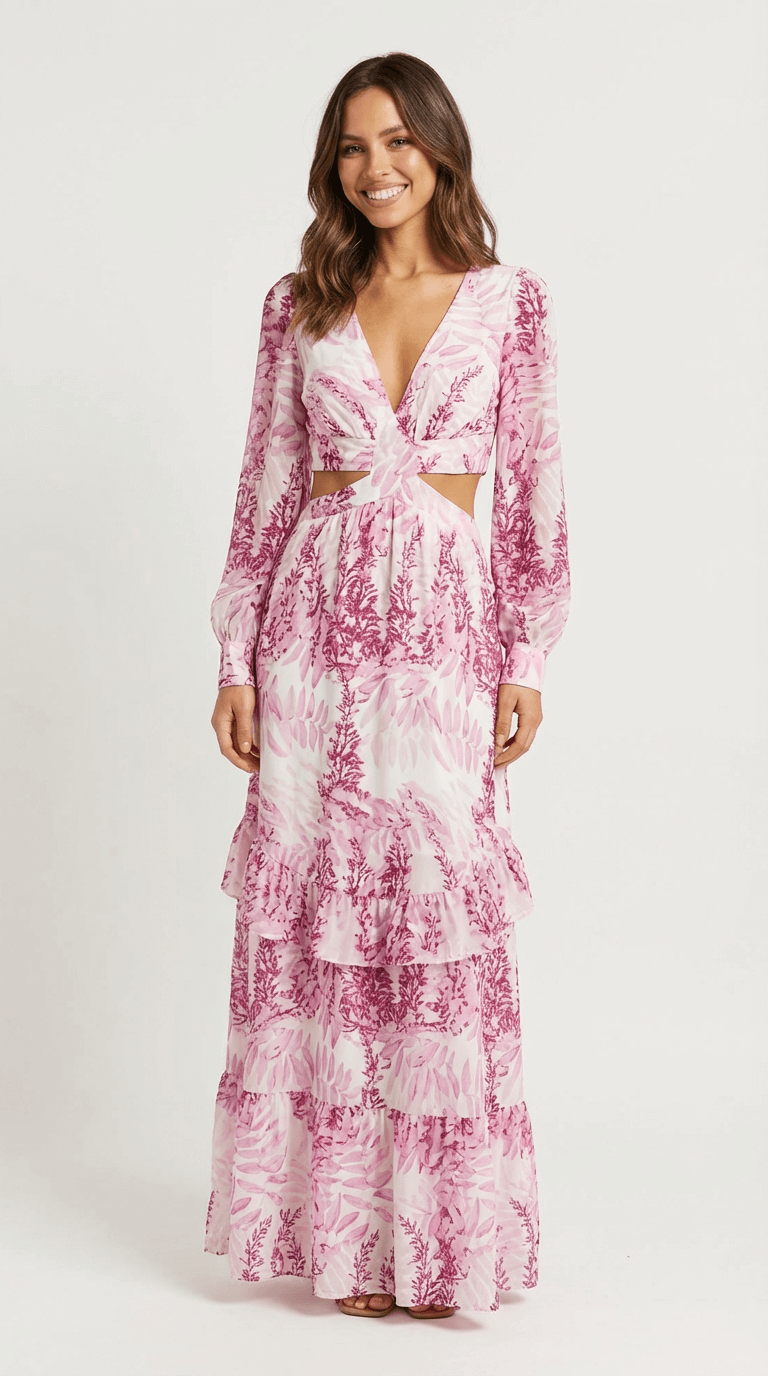 Astra Cut-Out Maxi Dress