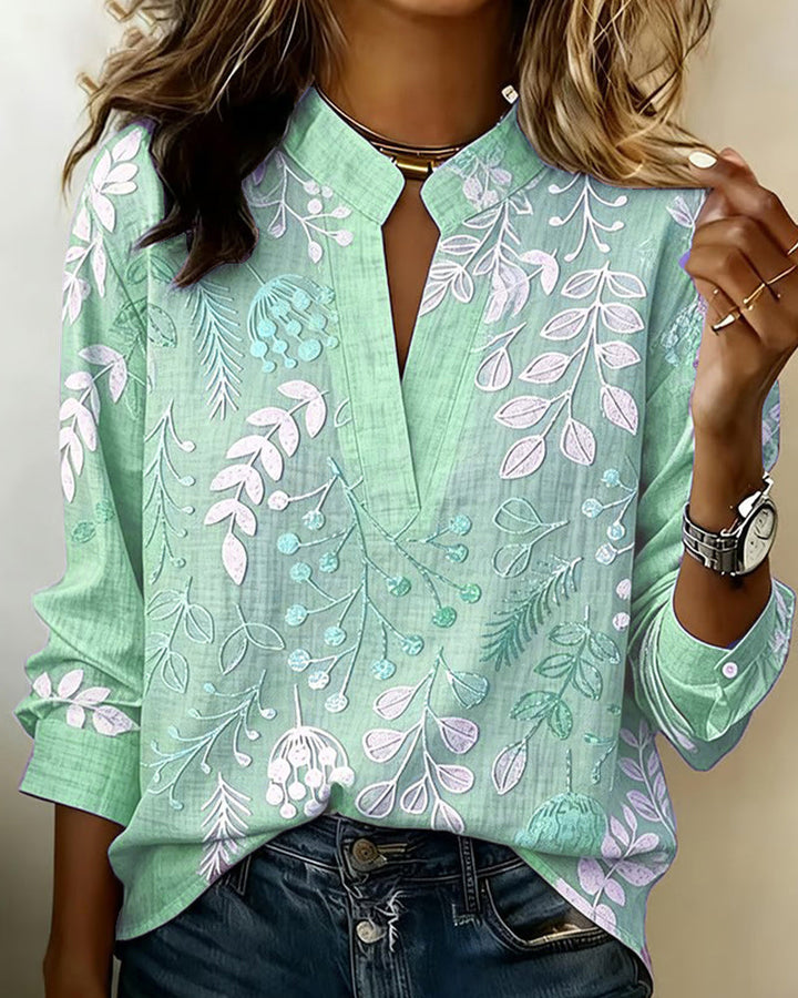 Brielle | Soft Touch Floral Blouse