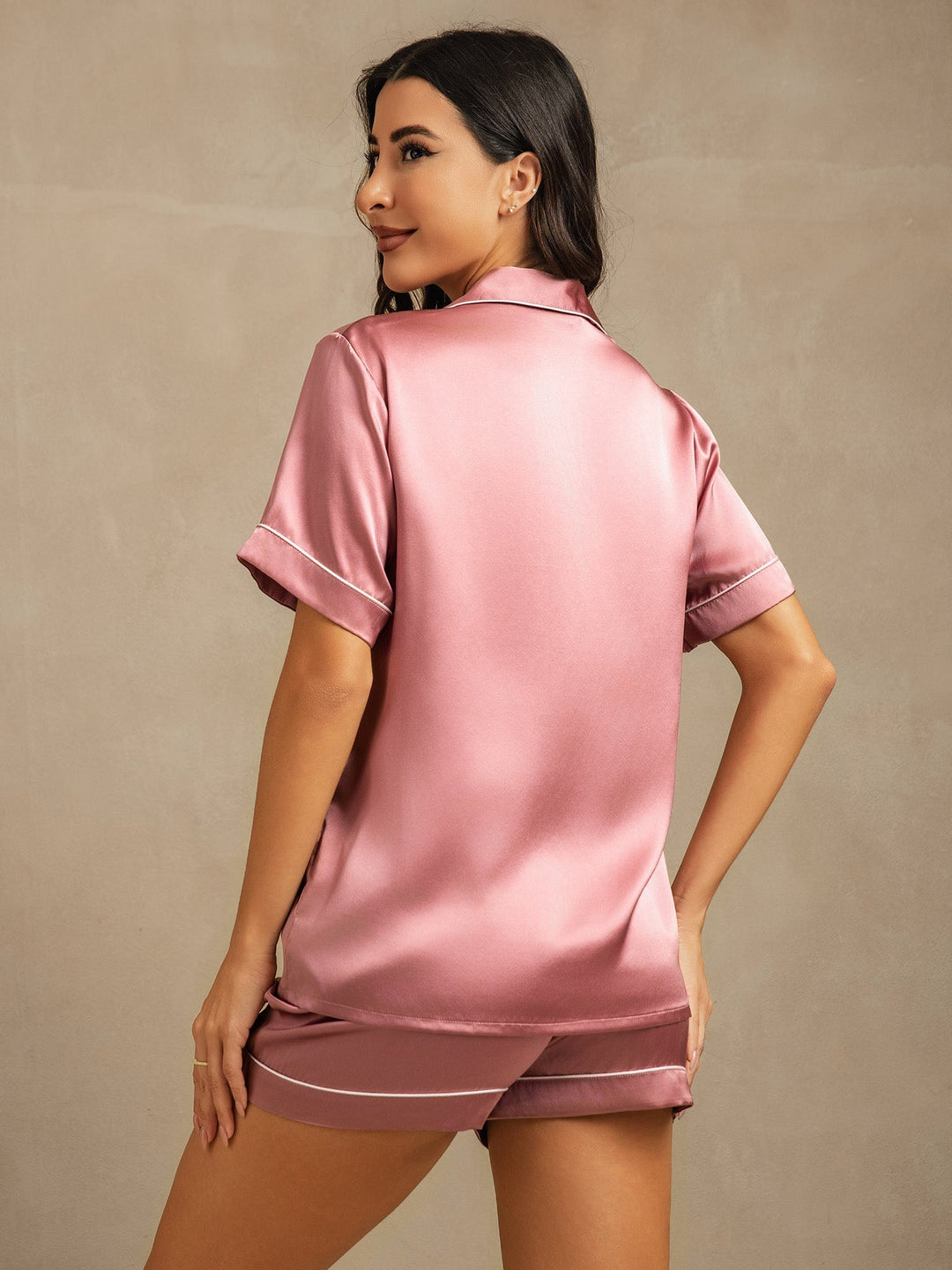 Gina | Draped Pyjama Set