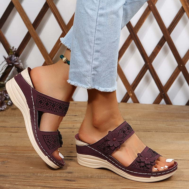 Rosalie™ | Comfort Wedge Sandals
