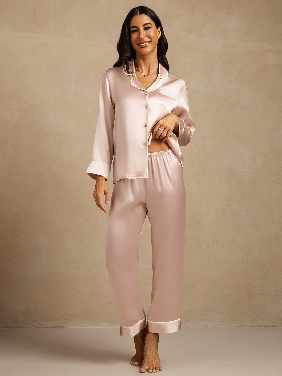 Ingrid | Striped Pyjama Set