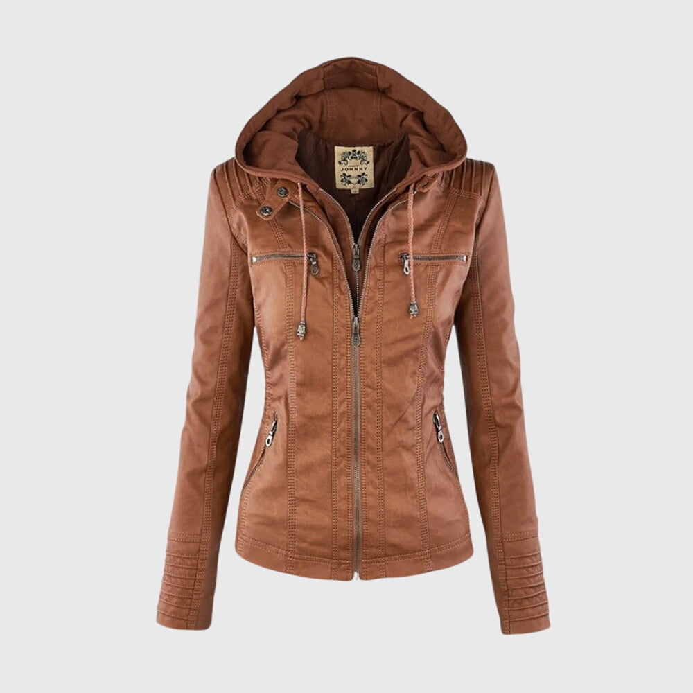 Kendra™ | Stylish Leather Jacket