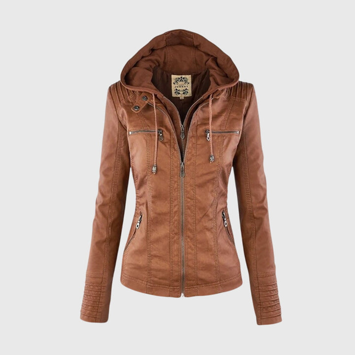 Kendra™ | Stylish Leather Jacket