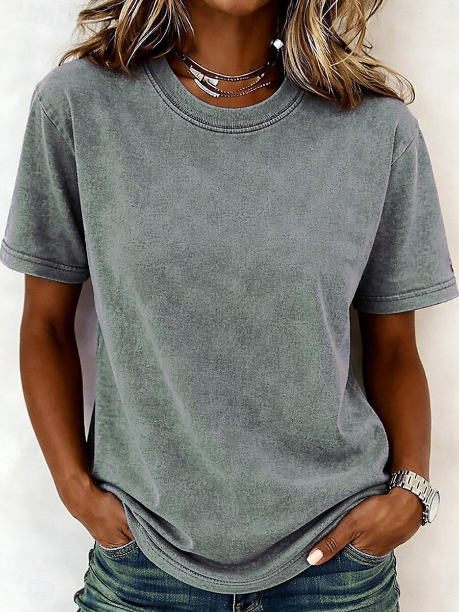 Iris | Crew Neck Tee
