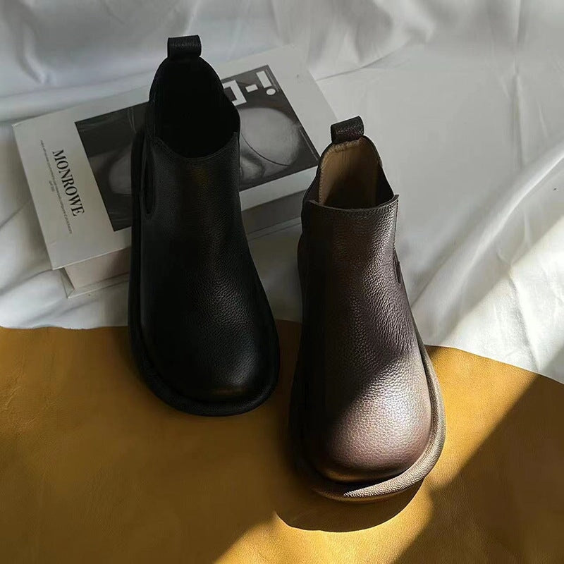 Nora™ | Slip-On Boots – Effortless Comfort, Modern Simplicity
