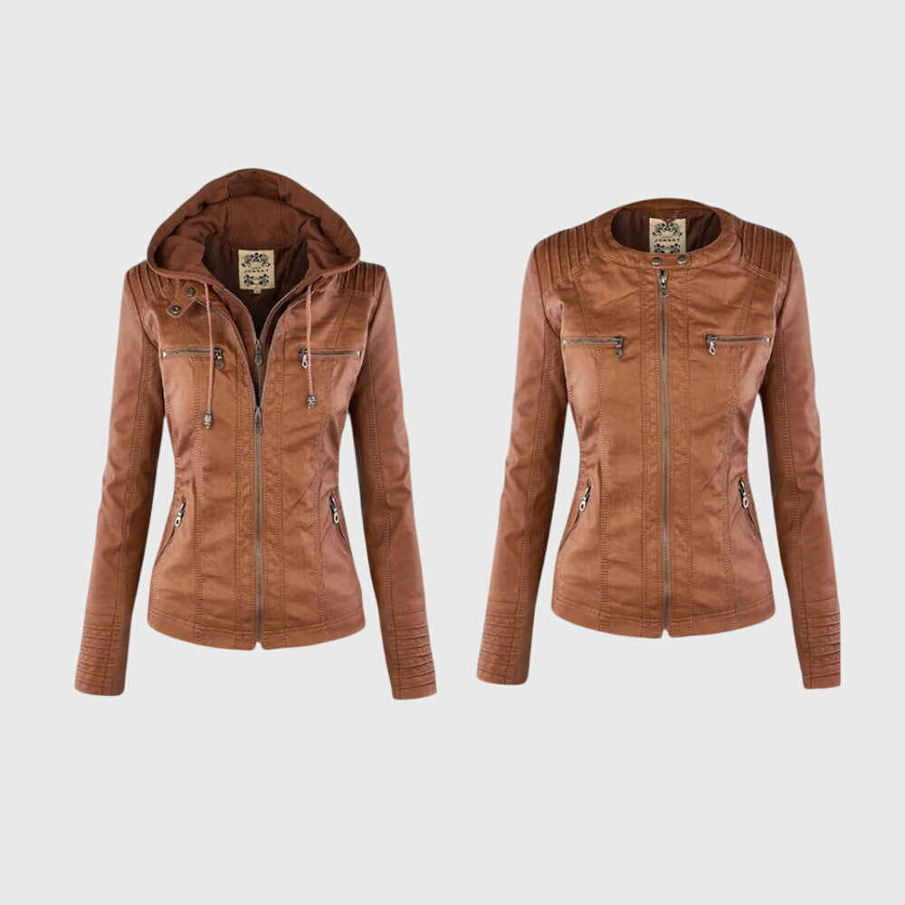 Kendra™ | Stylish Leather Jacket