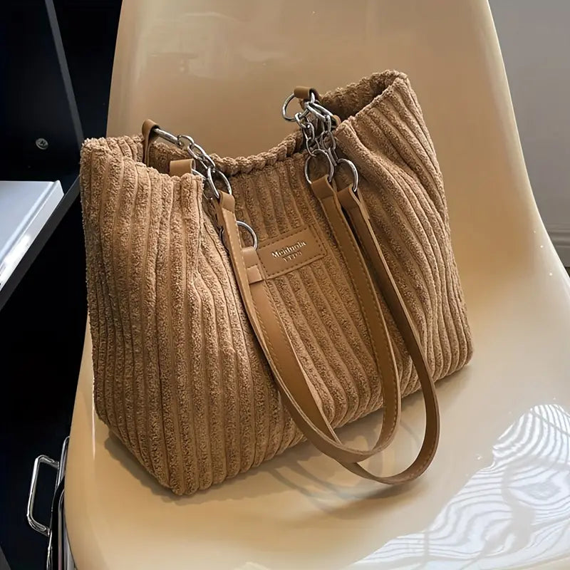 Orna | Corduroy Tote Bag