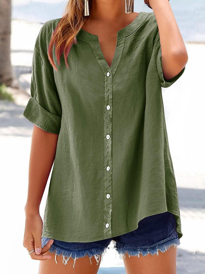 Vera | V Neck Blouse