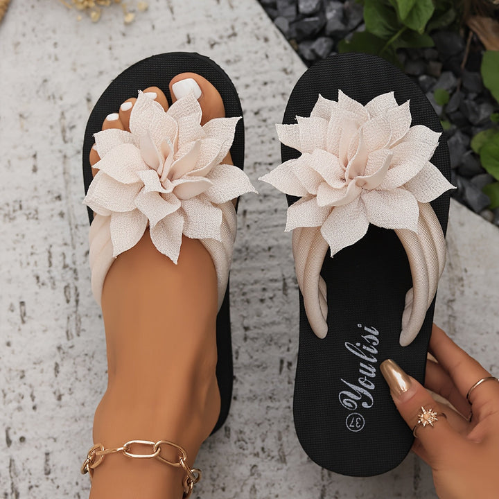 Livia™ | Elegant Flower Sandals