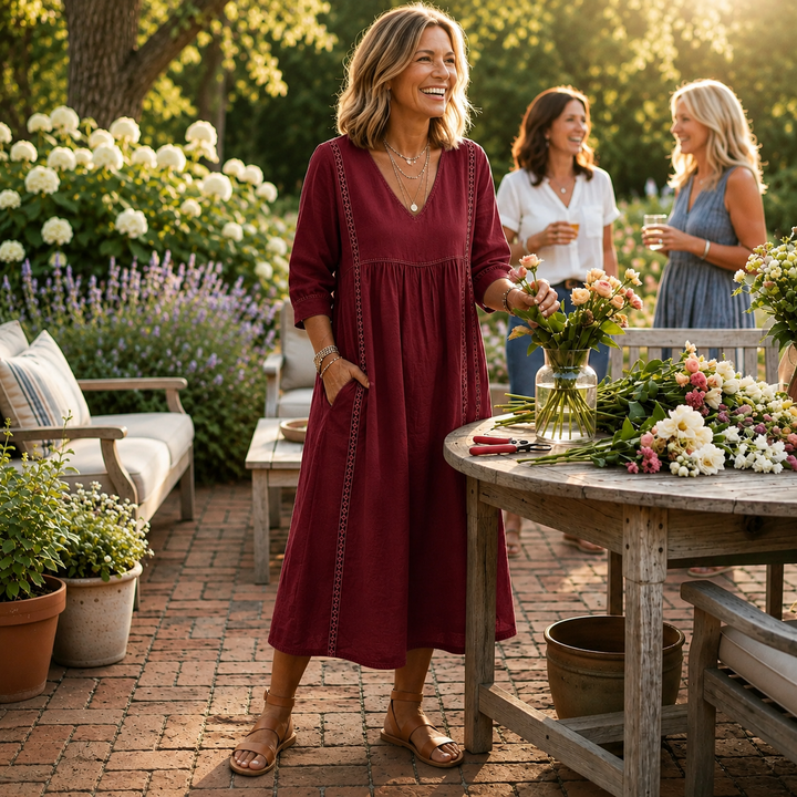 Carmen | Elegant Maxi Dress