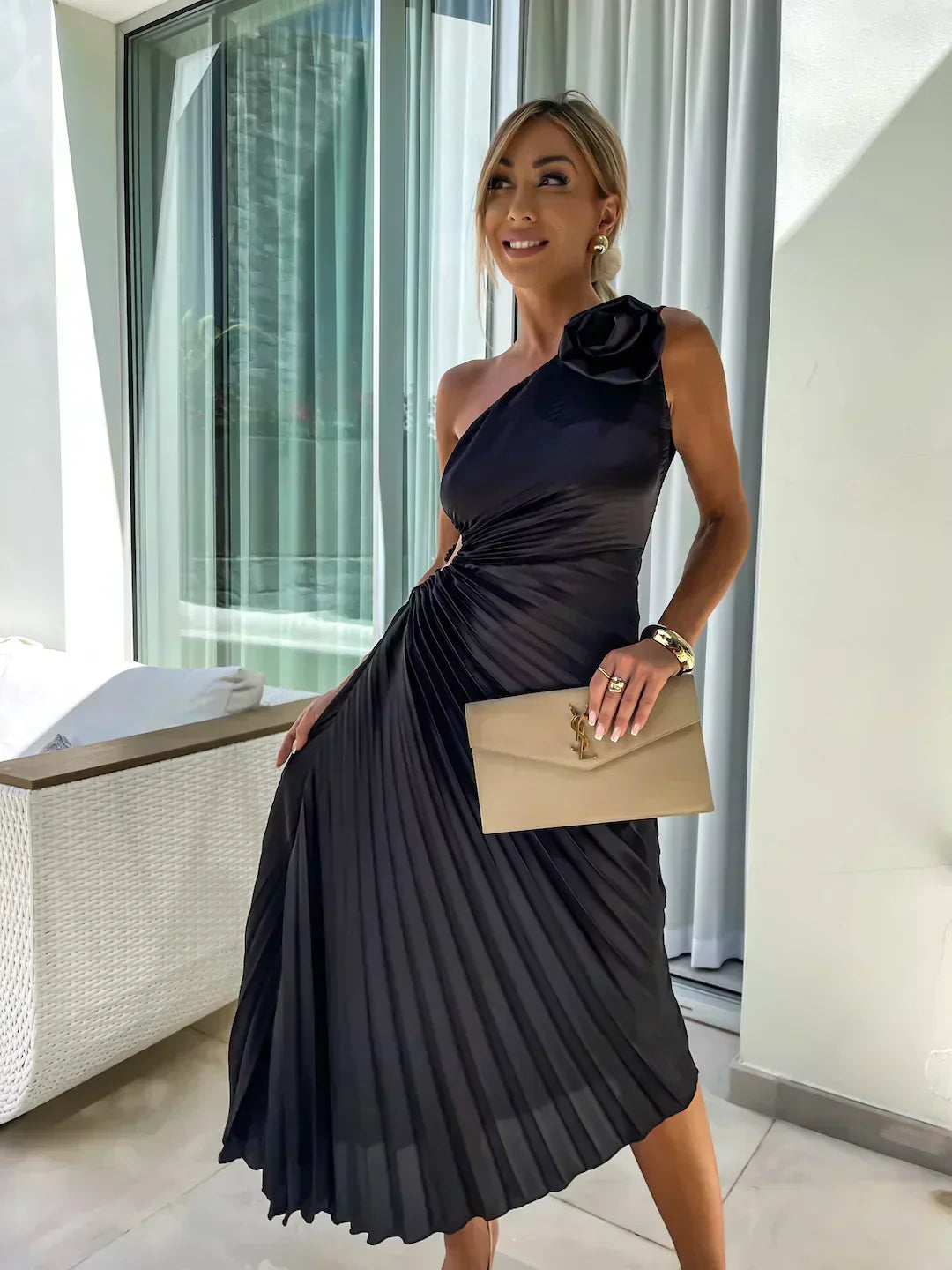 Juliette™ | Women's Wedding Guest Floral Dress for Garden Wedding