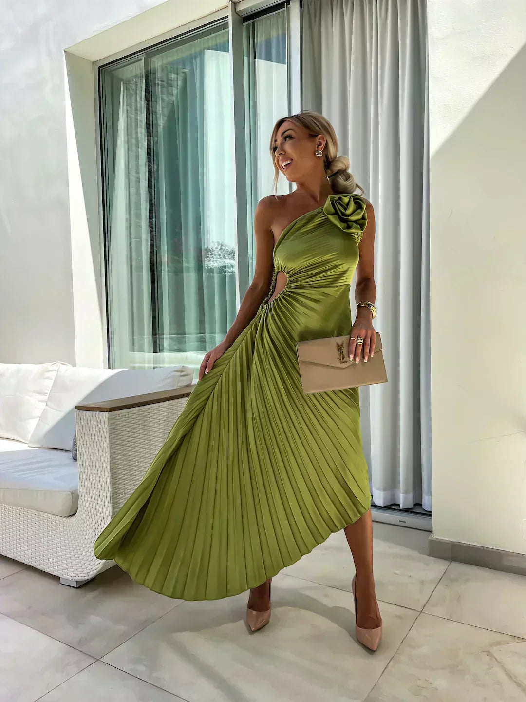 Juliette™ | Women's Wedding Guest Floral Dress for Garden Wedding