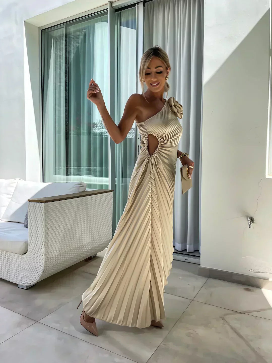 Juliette™ | Women's Wedding Guest Floral Dress for Garden Wedding