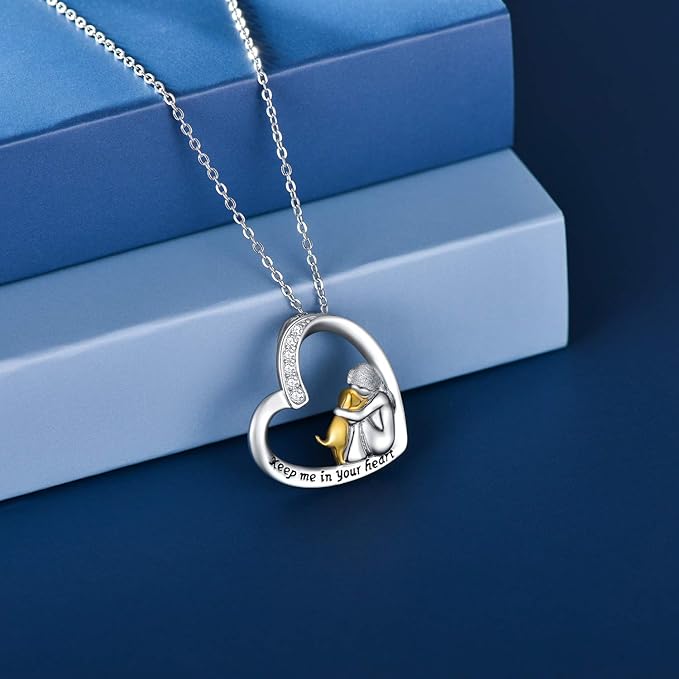 Emery™ | Heart-Shaped Pendant Necklace for Dogs