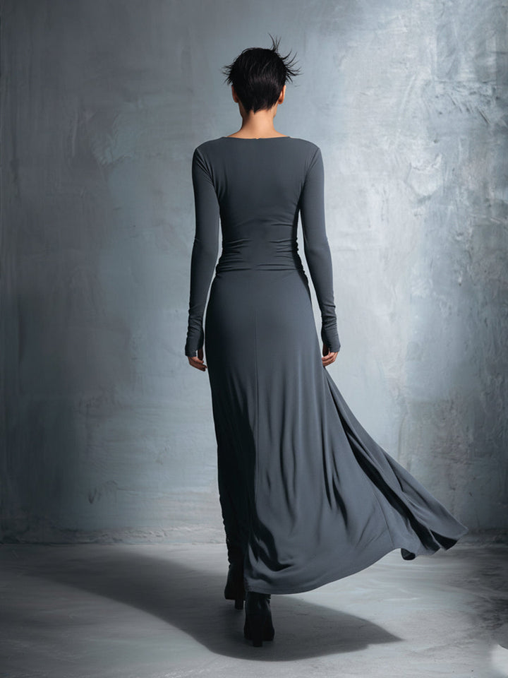 Layla | Gray Exquisite Stretch Blended