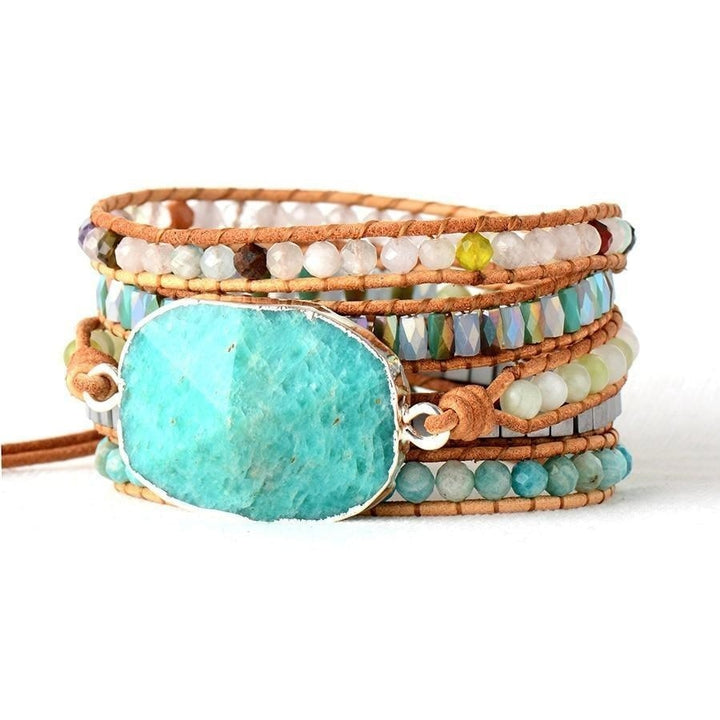 Joy | Handmade Natural Amazonite & Mix