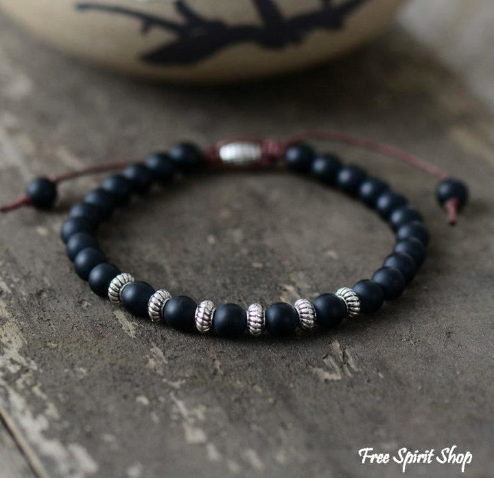 Una | Handmade Natural Black Onyx Gemstone