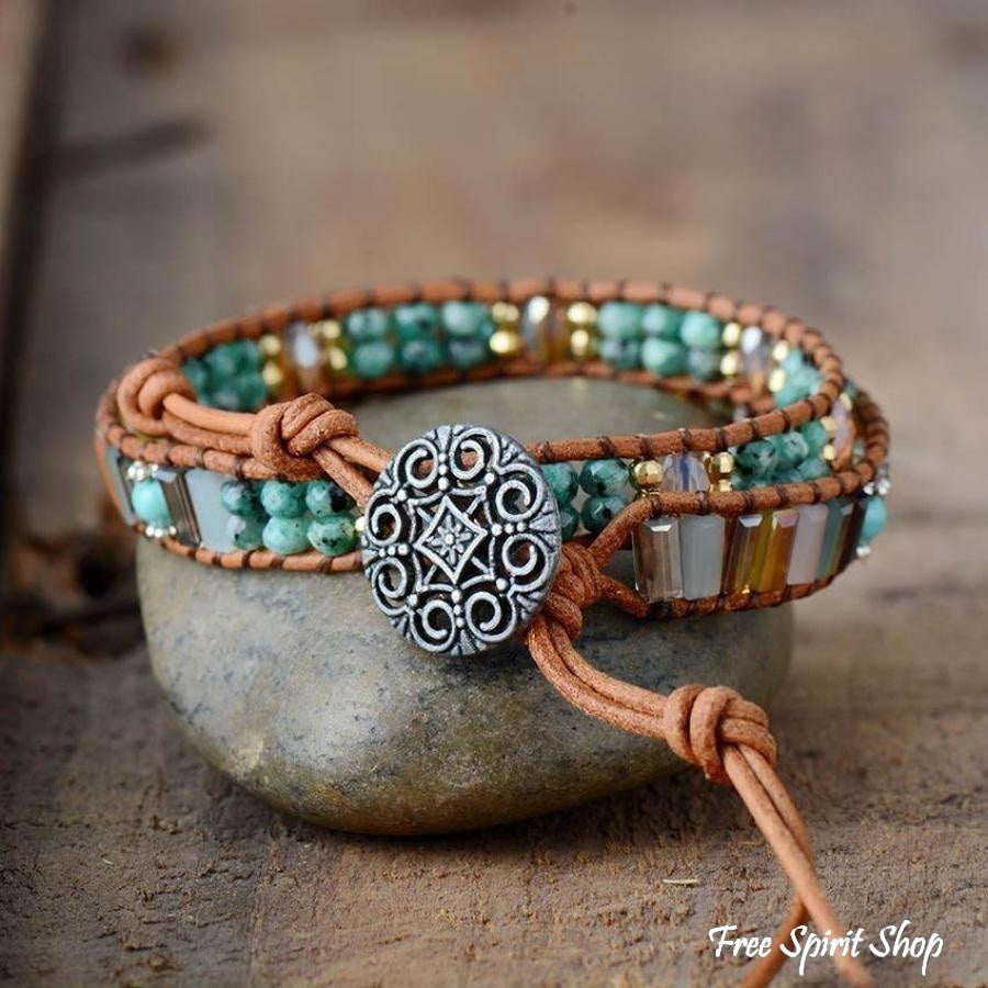 Carmen | Handmade Natural Jade & Crystal