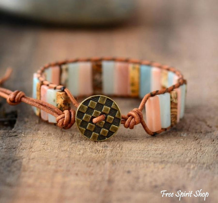 Maria | Handmade Natural Jasper & Agate