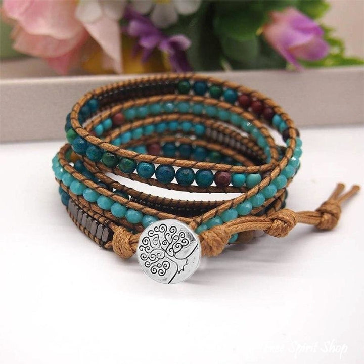 Sophia | Handmade Natural Jasper Howlite &