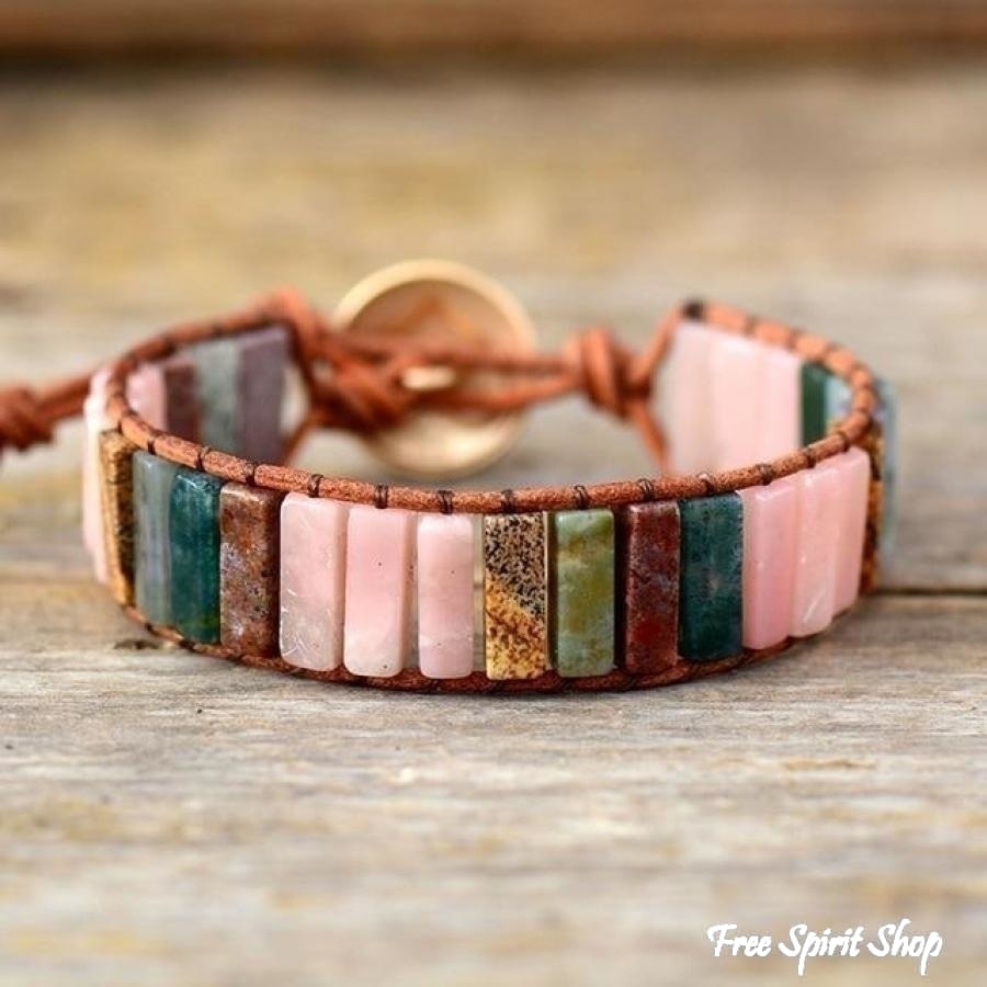 Giselle | Handmade Natural Pink Opal Stone