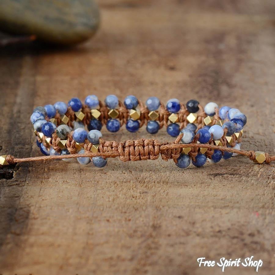Zelda | Handmade Natural Sodalite Wrap