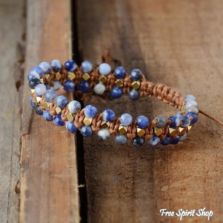 Zelda | Handmade Natural Sodalite Wrap
