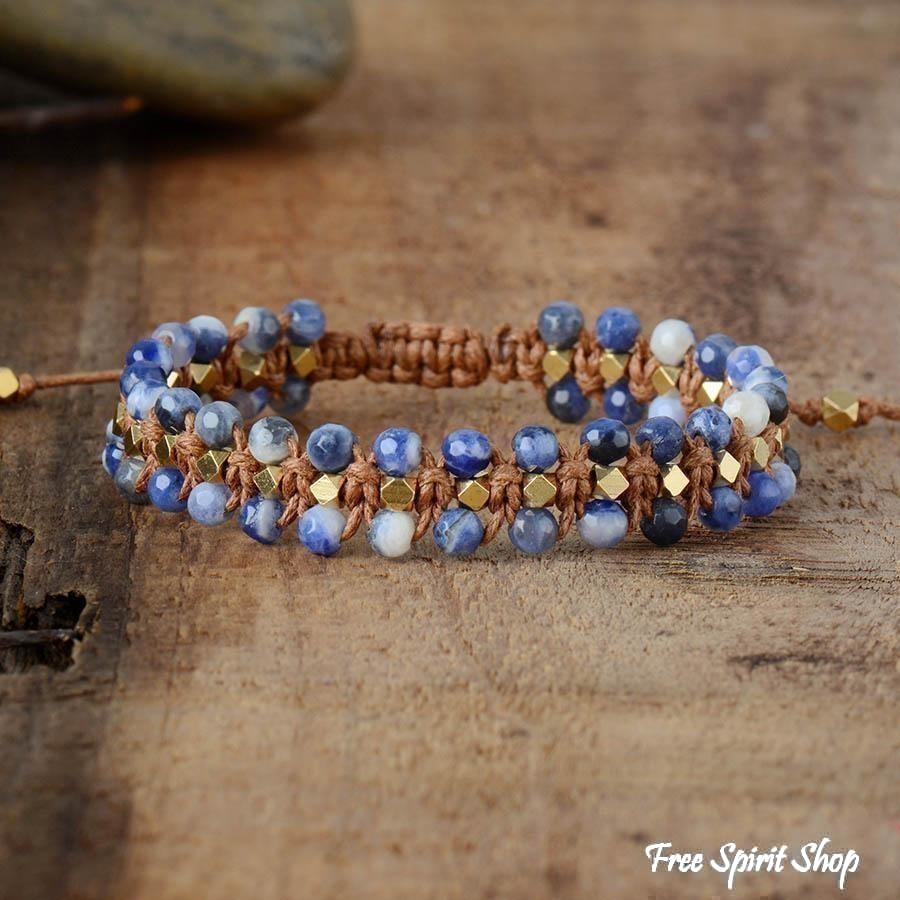 Zelda | Handmade Natural Sodalite Wrap
