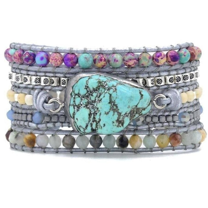 Celeste | Handmade Turquoise, Jasper & Amazonite
