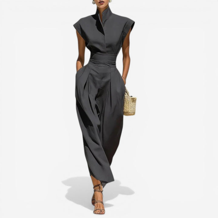Addison™ Jumpsuit with High Collar