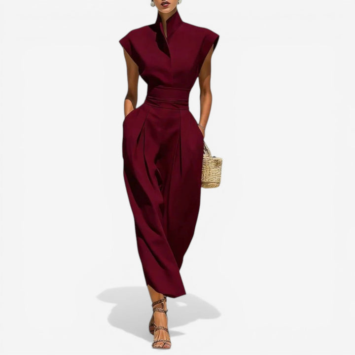 Addison™ Jumpsuit with High Collar