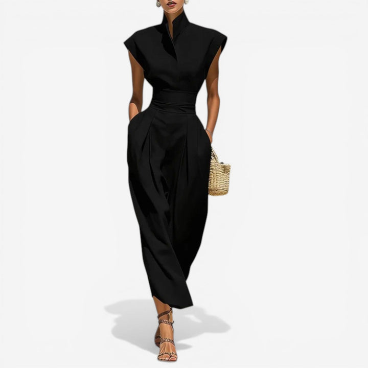 Addison™ Jumpsuit with High Collar