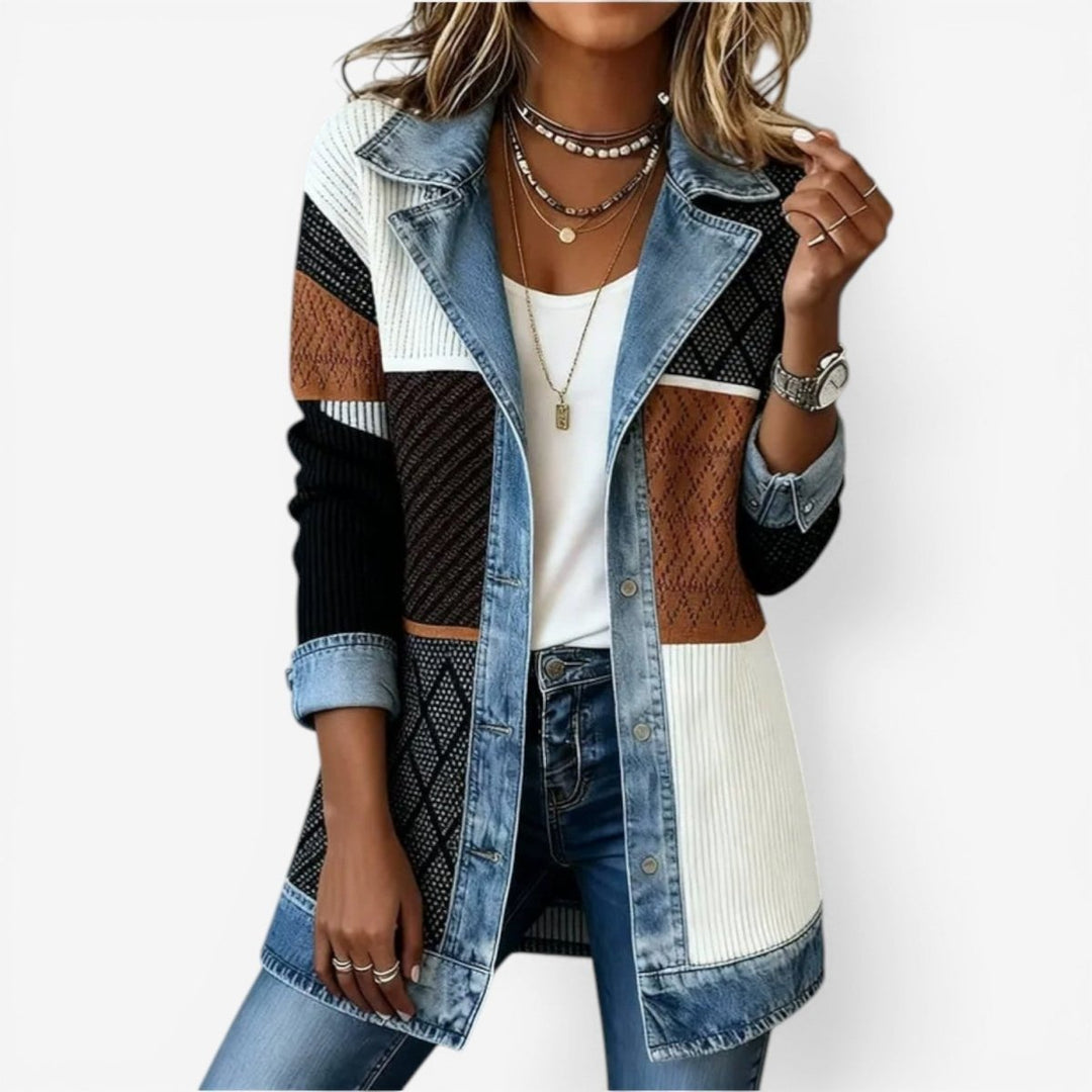 Relaxed Denim Jacket – Mixed