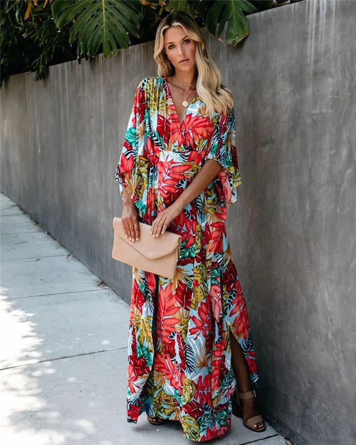 Serena™ | Women's Wedding Guest Wrap Maxi Dress