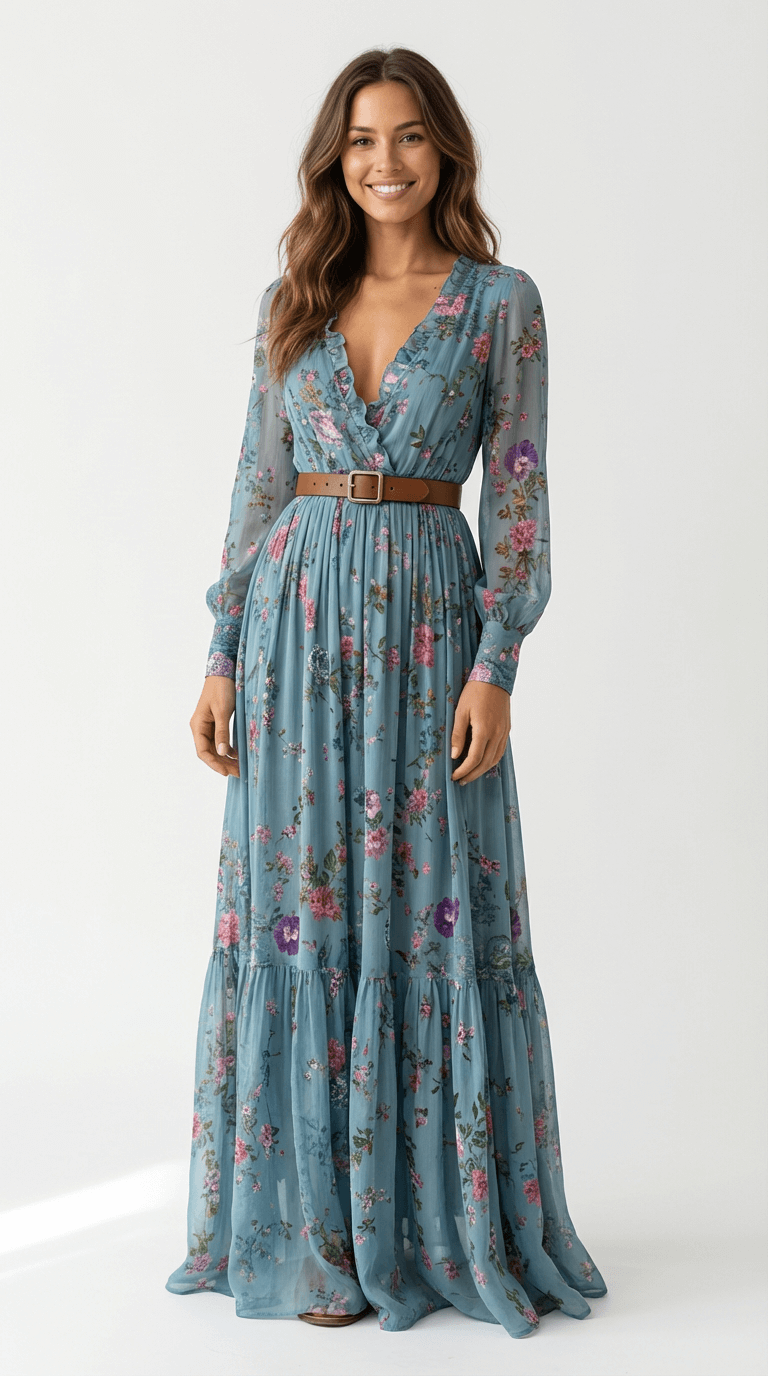 Camilla Bohemian Maxi Dress