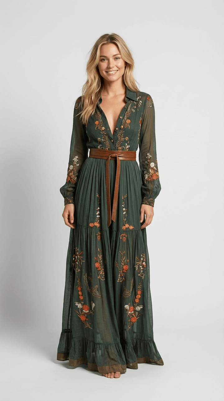 Camilla Bohemian Maxi Dress