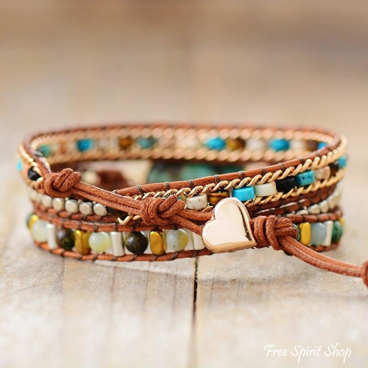 Jenny | African Turquoise & Mixed Beads