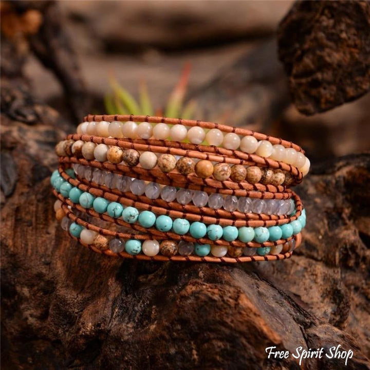 Bette | Agate, Jasper & Howlite Stone